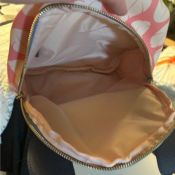 Disney Stitch Pink and Blue Mini Backpack - Picture 3 of 4